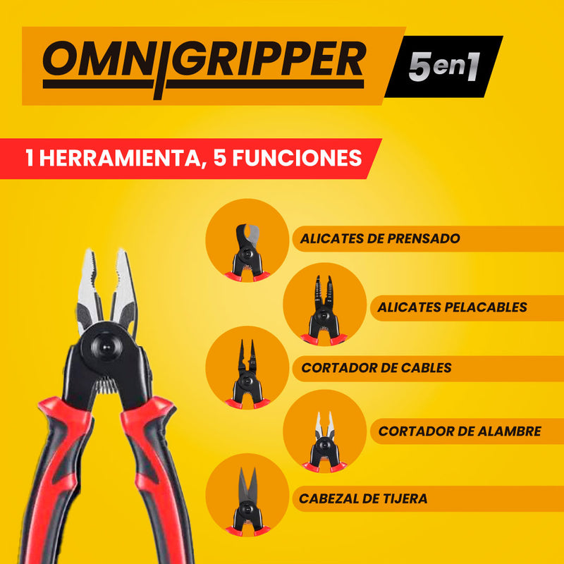 Juego de alicate multifuncionales 5 en 1