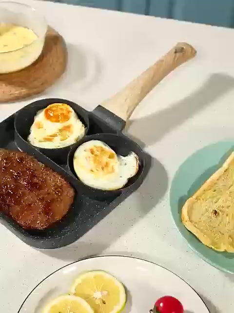 Sartén Cuadrada 3 puestos